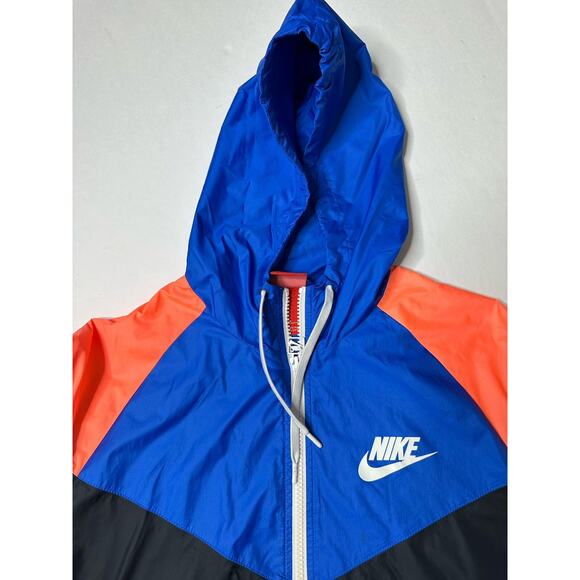 Nick Windrunner Women’s Running Size Medium Blue, Black And Orange - Picture 11 of 13